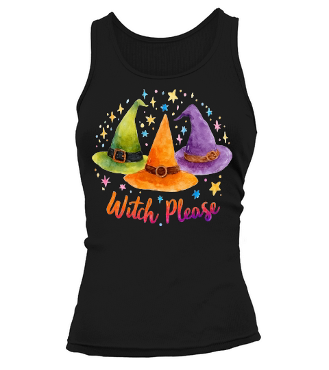 Witch Please Halloween Tank top Woman