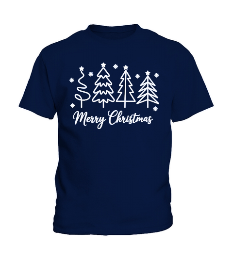 Christmas Tree Sublimation, Holiday Kids T-Shirt