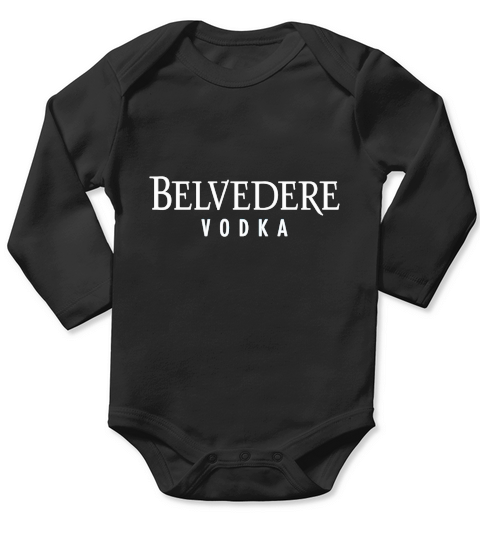 Belvedere Vodka Style Long Sleeve Baby One-Piece