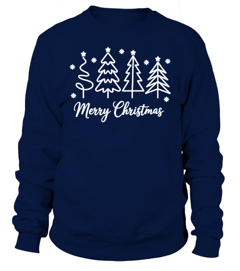 Christmas Tree Sublimation, Holiday Sweatshirt Unisex