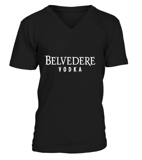 Belvedere Vodka Style V-Neck T-shirt