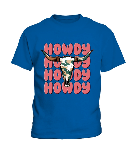 Howdy Halloween Design Kids T-Shirt
