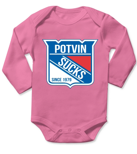 POTVIN SUCKS! Since 1979 Long Sleeve Baby One-Piece