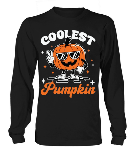 Coolest Pumpkin In The Patch Long sleeved Unisex