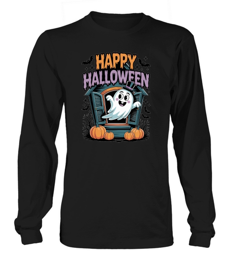 Happy Halloween Long sleeved Unisex