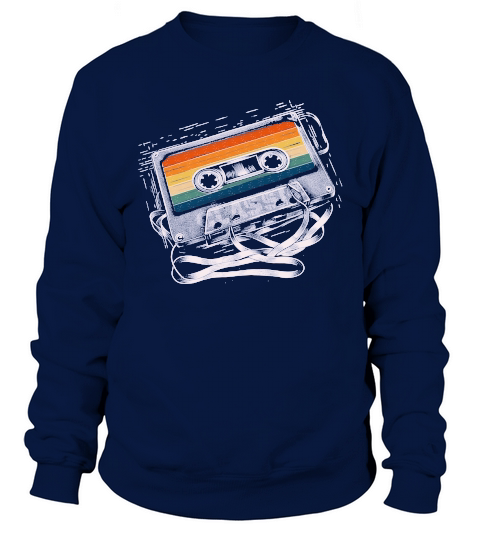 80s Cassette Tape Retro Vintage Sweatshirt Unisex