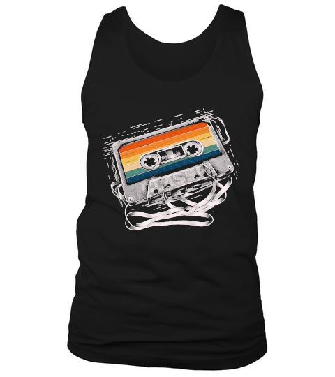 80s Cassette Tape Retro Vintage Tank Top Unisex