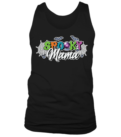 Mama Halloween Spooky Tank Top Unisex