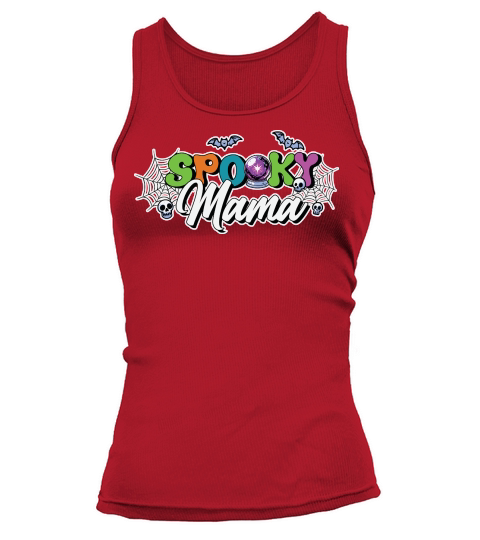 Mama Halloween Spooky Tank top Woman