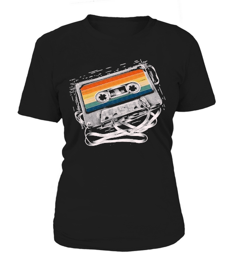 80s Cassette Tape Retro Vintage Women's T-Shirt