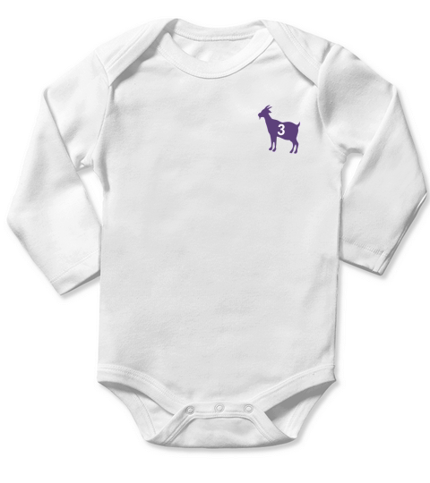diana taurasi goat men Long Sleeve Baby One-Piece