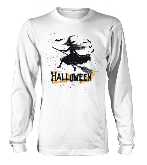 Halloween Witch Long sleeved Unisex