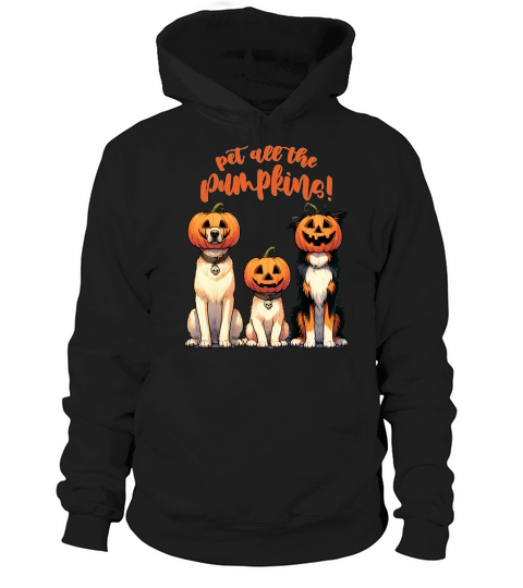 Pet All The Sublimation Pumpkins Hoodie Unisex