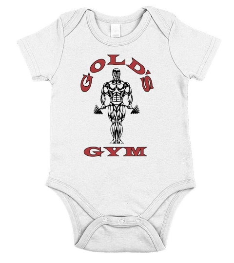 Golds Gym Muscle Joe Short Sleeve Baby One-Piece