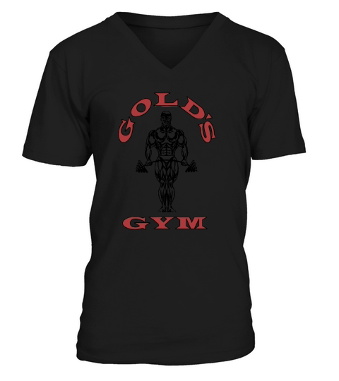 Golds Gym Muscle Joe V-Neck T-shirt