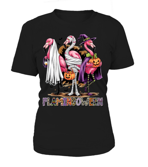 Flamingoween Spooky Flamingo Women's T-Shirt