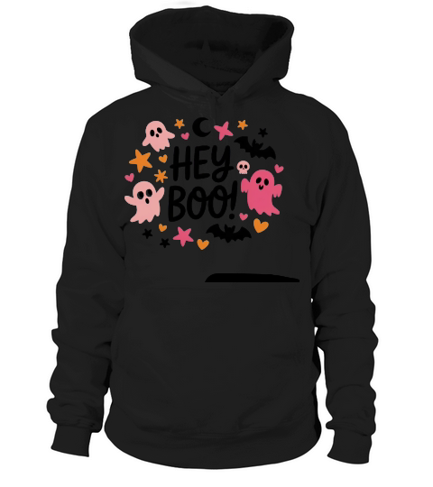 HEY BOO HALLOWEEN Hoodie Unisex