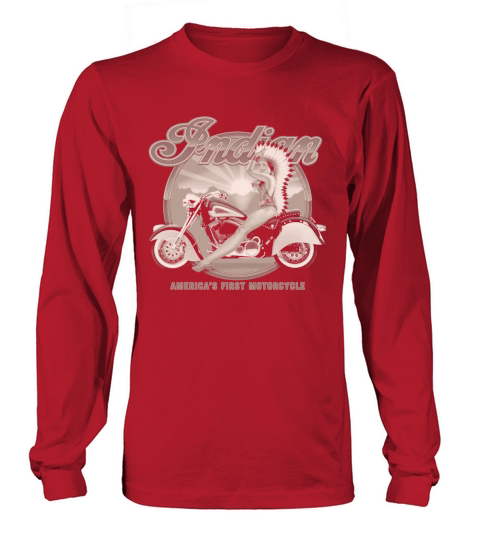 Indian Motorcycles. Long sleeved Unisex