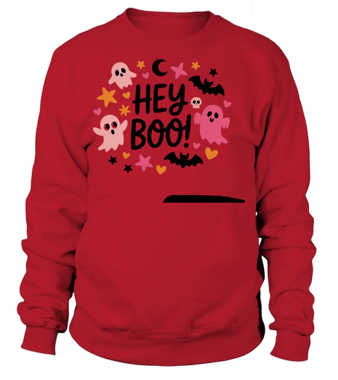 HEY BOO HALLOWEEN Sweatshirt Unisex