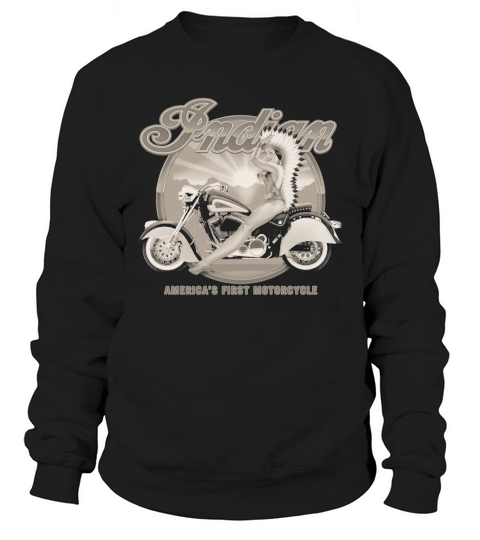Indian Motorcycles. Sweatshirt Unisex