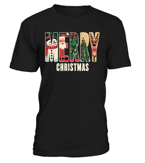 Festive Holiday Sublimation X mas T-Shirt Unisex