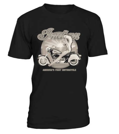 Indian Motorcycles. T-Shirt Unisex