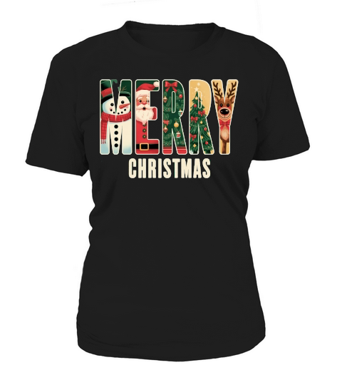 Festive Holiday Sublimation X mas Women's T-Shirt