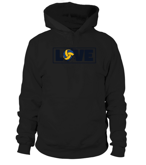 Volleyball Love Team Player Coach Trainer Hoodie Unisex