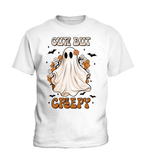 Halloween Cute But Creepy Kids T-Shirt