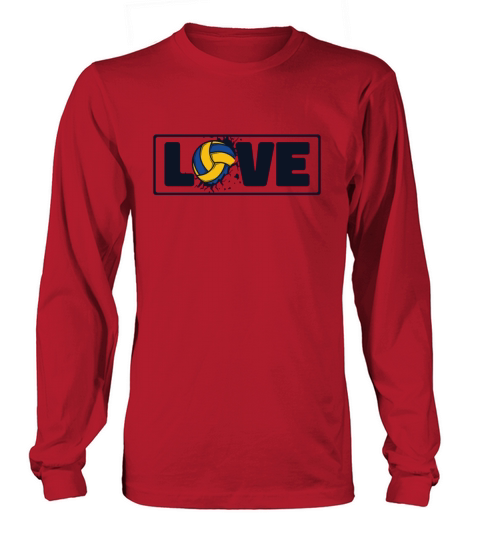 Volleyball Love Team Player Coach Trainer Long sleeved Unisex