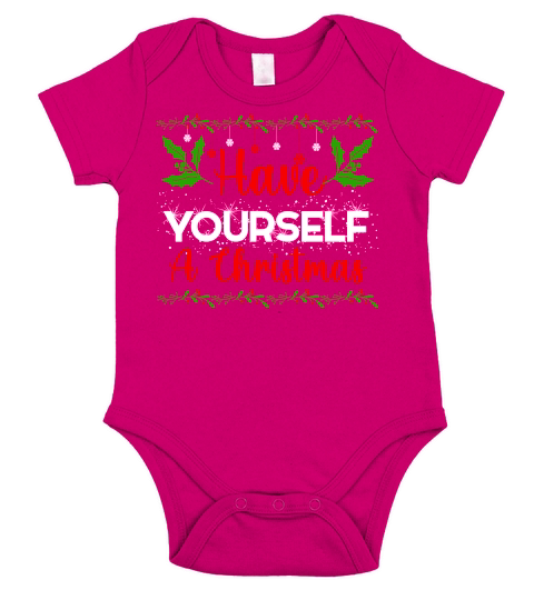 HAVE YOURSELF A CHRISTMAS Short Sleeve Baby One-Piece