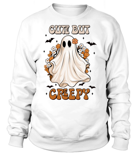 Halloween Cute But Creepy Sweatshirt Unisex