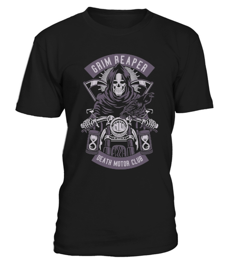 Grim Reaper Motorcycle T-Shirt Unisex
