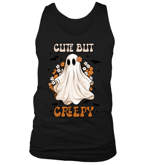 Halloween Cute But Creepy Tank Top Unisex
