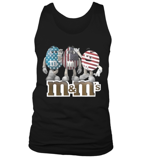 M&M’s American Flag 4th of July Tank Top Unisex