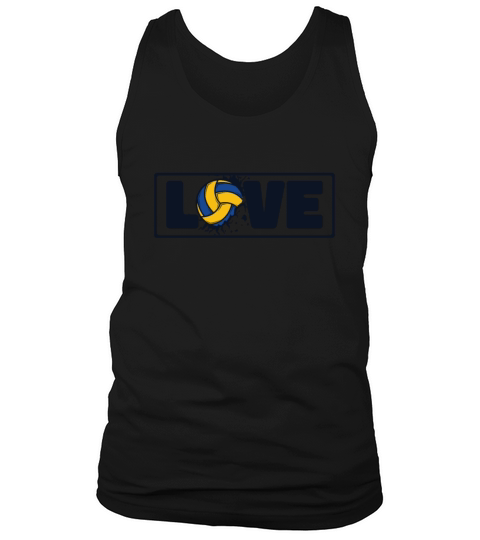 Volleyball Love Team Player Coach Trainer Tank Top Unisex