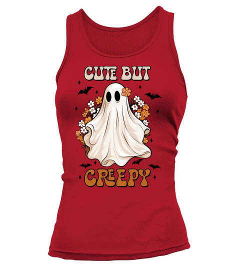 Halloween Cute But Creepy Tank top Woman