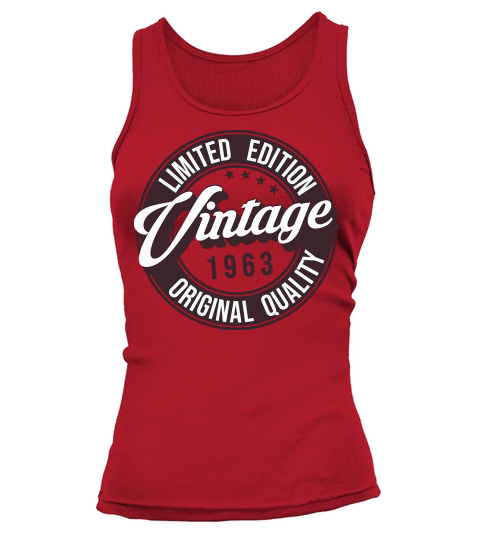 Limited Edition 1963 Vintage Original Tank top Woman