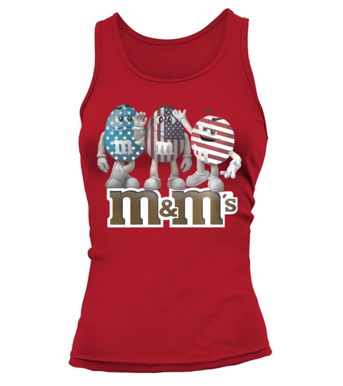 M&M’s American Flag 4th of July Tank top Woman