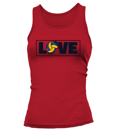 Volleyball Love Team Player Coach Trainer Tank top Woman