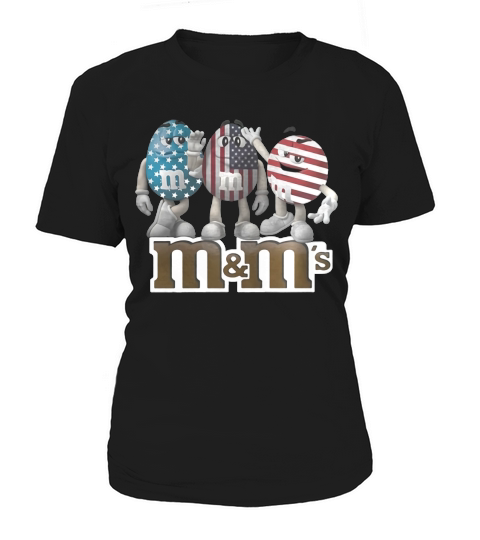 M&M’s American Flag 4th of July Women's T-Shirt