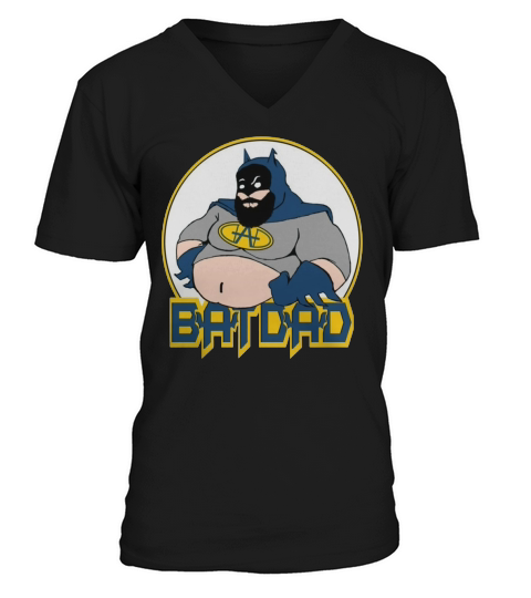Batdad T-Shirt, Funny Dad, Fathers Day TShirt V-Neck T-shirt