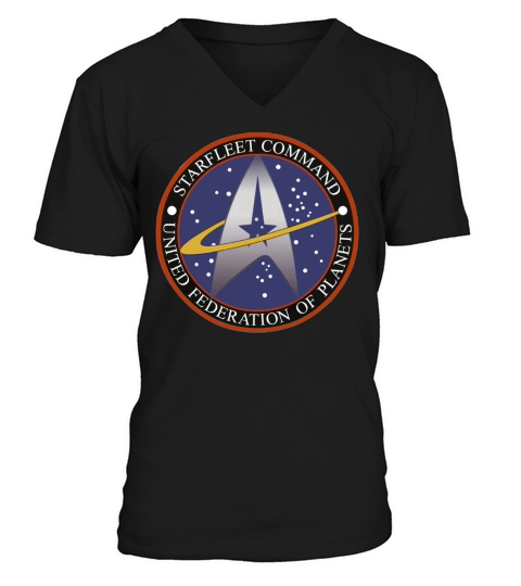 United Federation of Planets V-Neck T-shirt