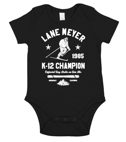 Lane meyer 1985 k12 Champion defeated roy stalin Short Sleeve Baby One-Piece