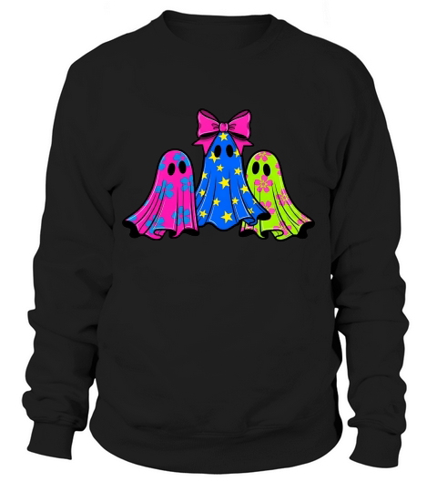 Cute Halloween Ghost Sweatshirt Unisex