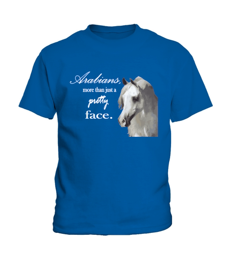 Arabian Horse   More than a pretty face Kids T-Shirt