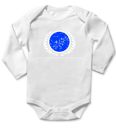 United Federation of Planets T-Shirt Long Sleeve Baby One-Piece