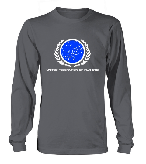 United Federation of Planets T-Shirt Long sleeved Unisex