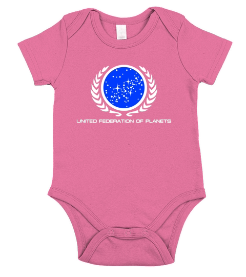 United Federation of Planets T-Shirt Short Sleeve Baby One-Piece