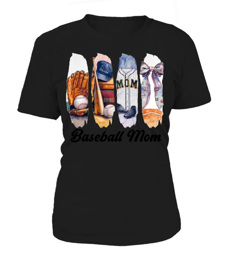 Vintage Trendy Baseball Mom Sports Women's T-Shirt